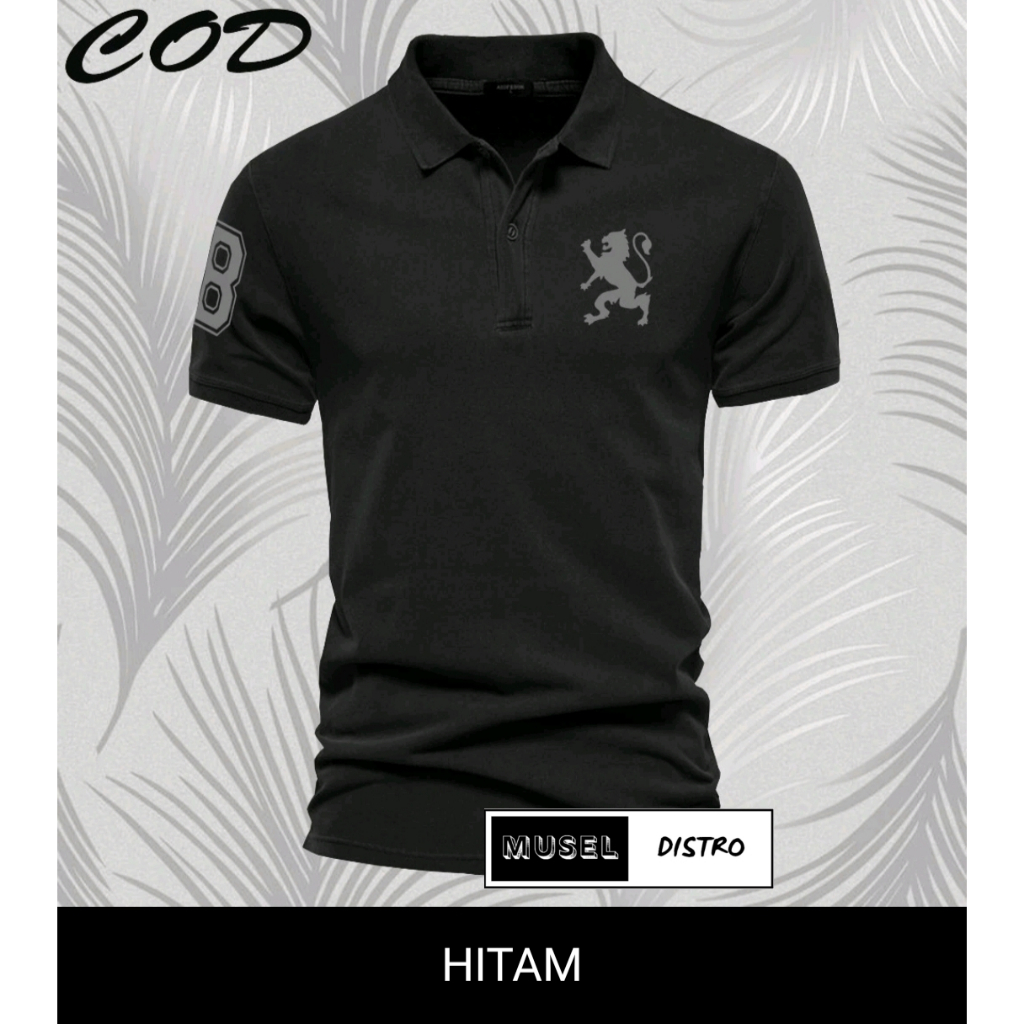 Kaos Polo Shirt Kerah Giordano Text Grey Kaoss kerah Dewasa/Kaos Kerah Lengan Pendek /Kaos Polo Wang