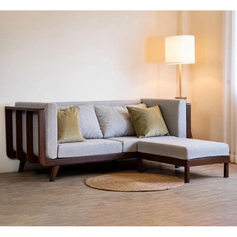 kursi sofa sudut jati kursi sofa minimalis kursi tamu kayu jati