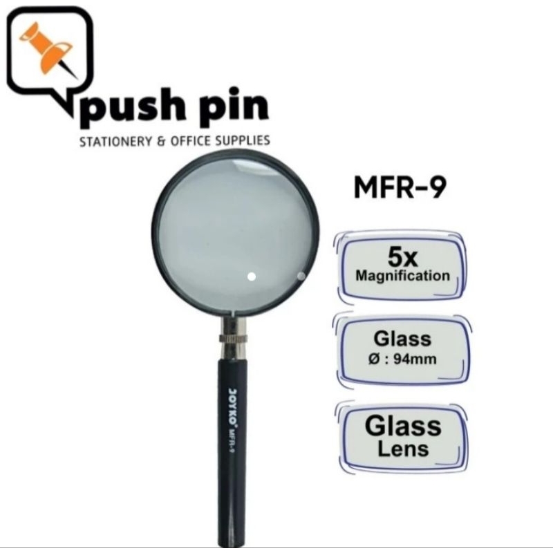 

Joyko Magnifier / Kaca Pembesar MFR-9