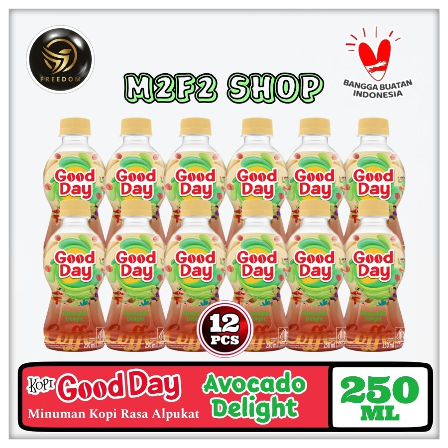 

Kopi Good Day Avocado Delight Coffee Botol Pet - 250 ml (Kemasan 12 Pcs)