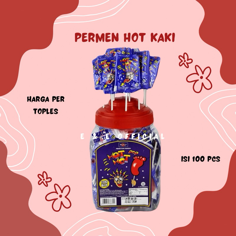 

PERMEN KAKI MERAH / PERMEN HOT HOT POP / PERMEN BRONSON / PERMEN PENDEKAR BIRU / PERMEN KAKI BIRU