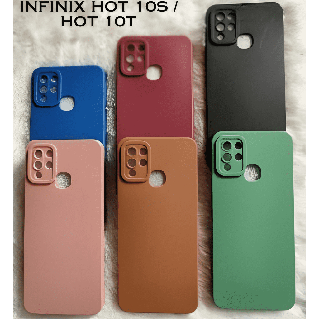 Soft Case Infinix Hot 10s / Hot 10T / X689 Macaron Pro Camera Casing