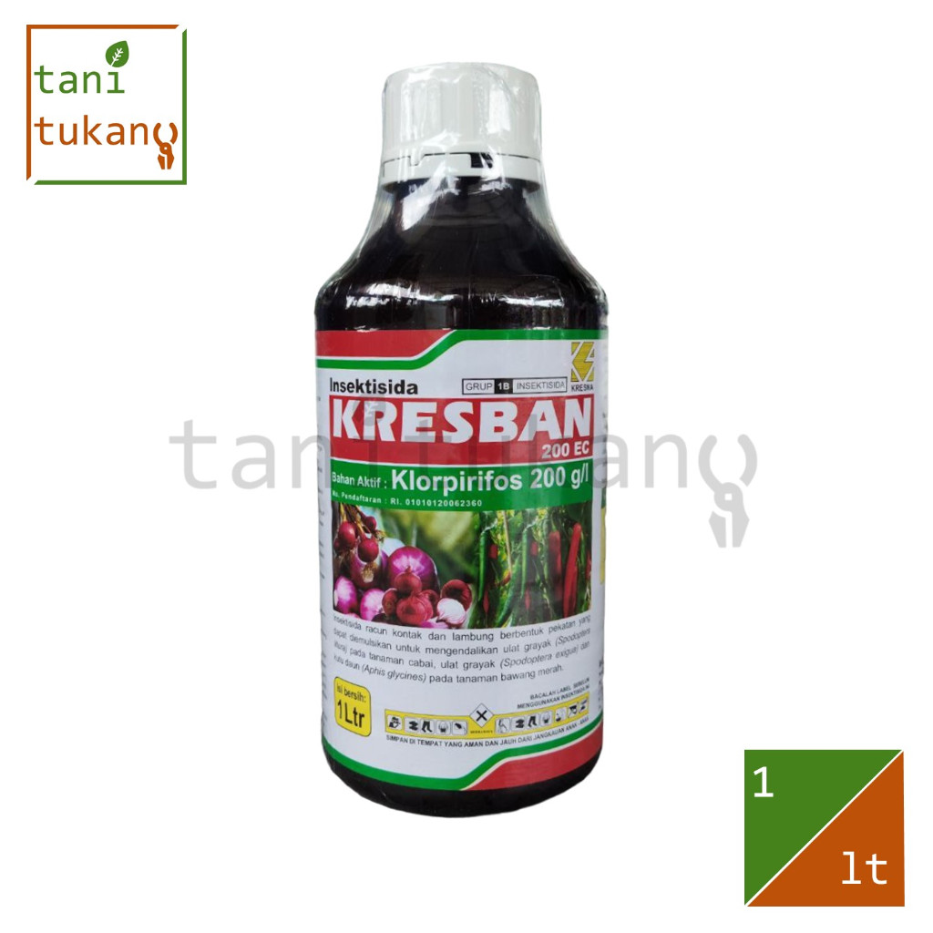 KRESBAN 200 EC 1 Liter - Insektisida Pengendali Hama