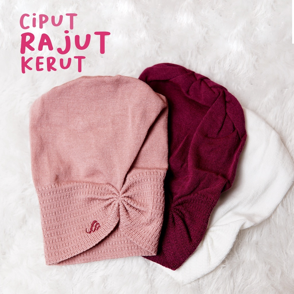 Ciput Rajut Kerut NK | Ciput Rajut Dewasa | Cipur Rajut | Ciput Rabbani [Ori rabbani]