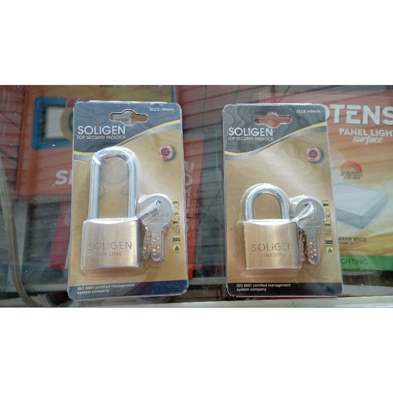 Gembok Soligen 40mm