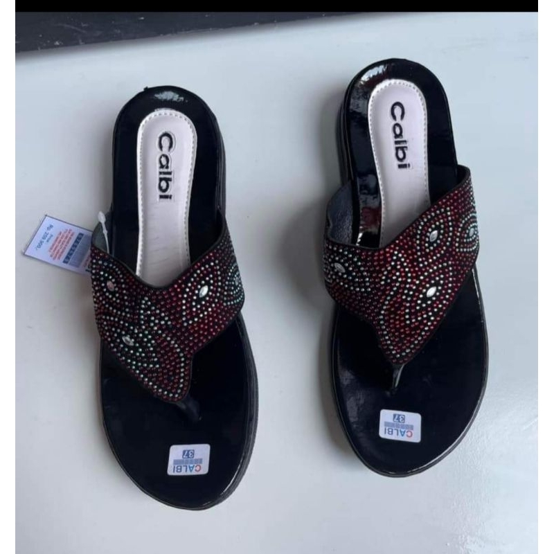 Sandal wanita teplek Calbi