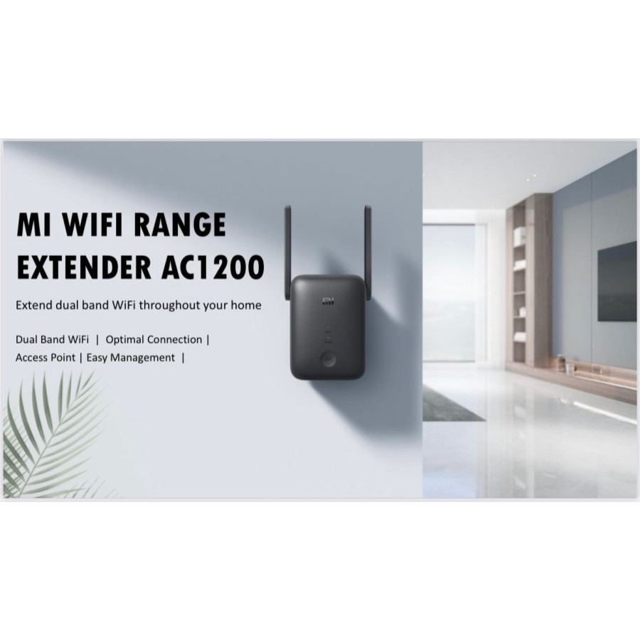REPEATER WIFi EXTENDER XIAOMI MI WIFI RANGE EXTENDER AC1200