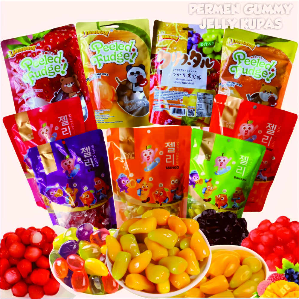 

bGF [Halal] Paket Jelly Kupas Jumbo Isi 3 Pcs