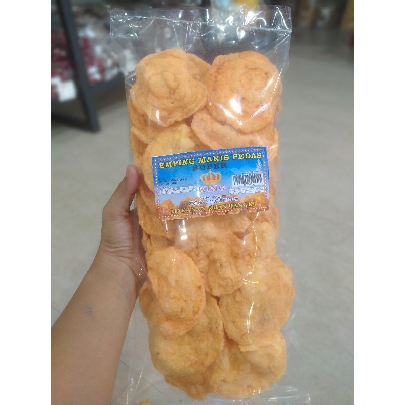

Emping pedas manis