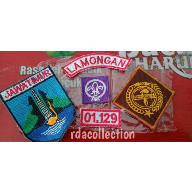 Badge Atribut Kwarda Pramuka Jawa Timur