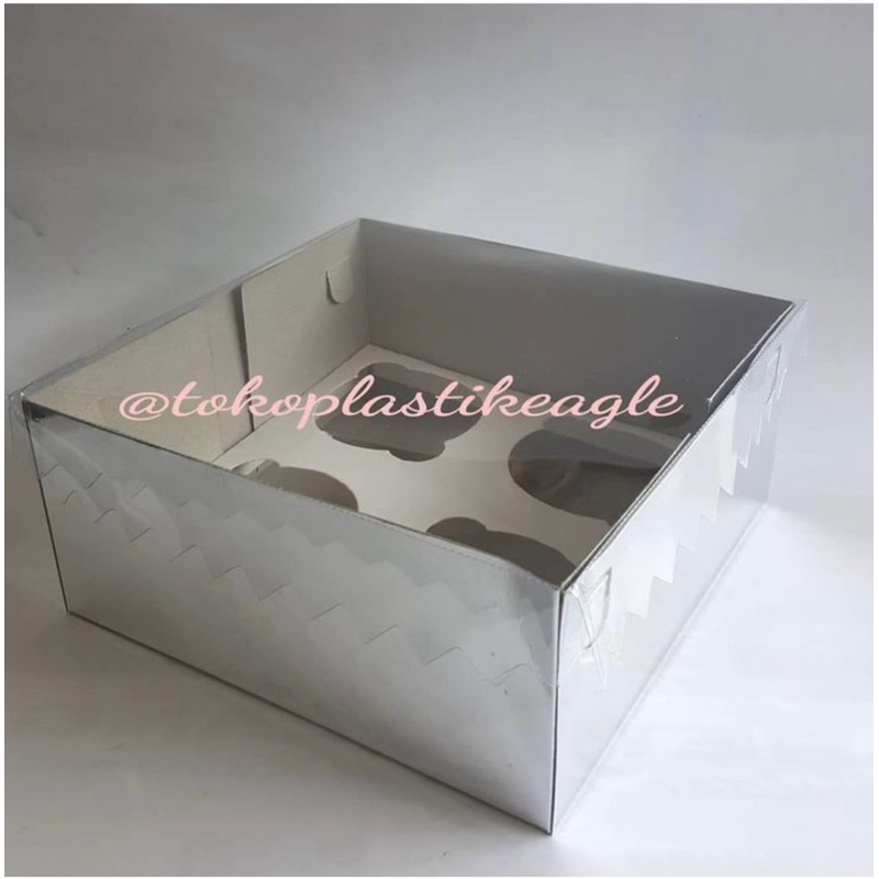 

[isi 10pcs] Dus Cupcake Lubang 4