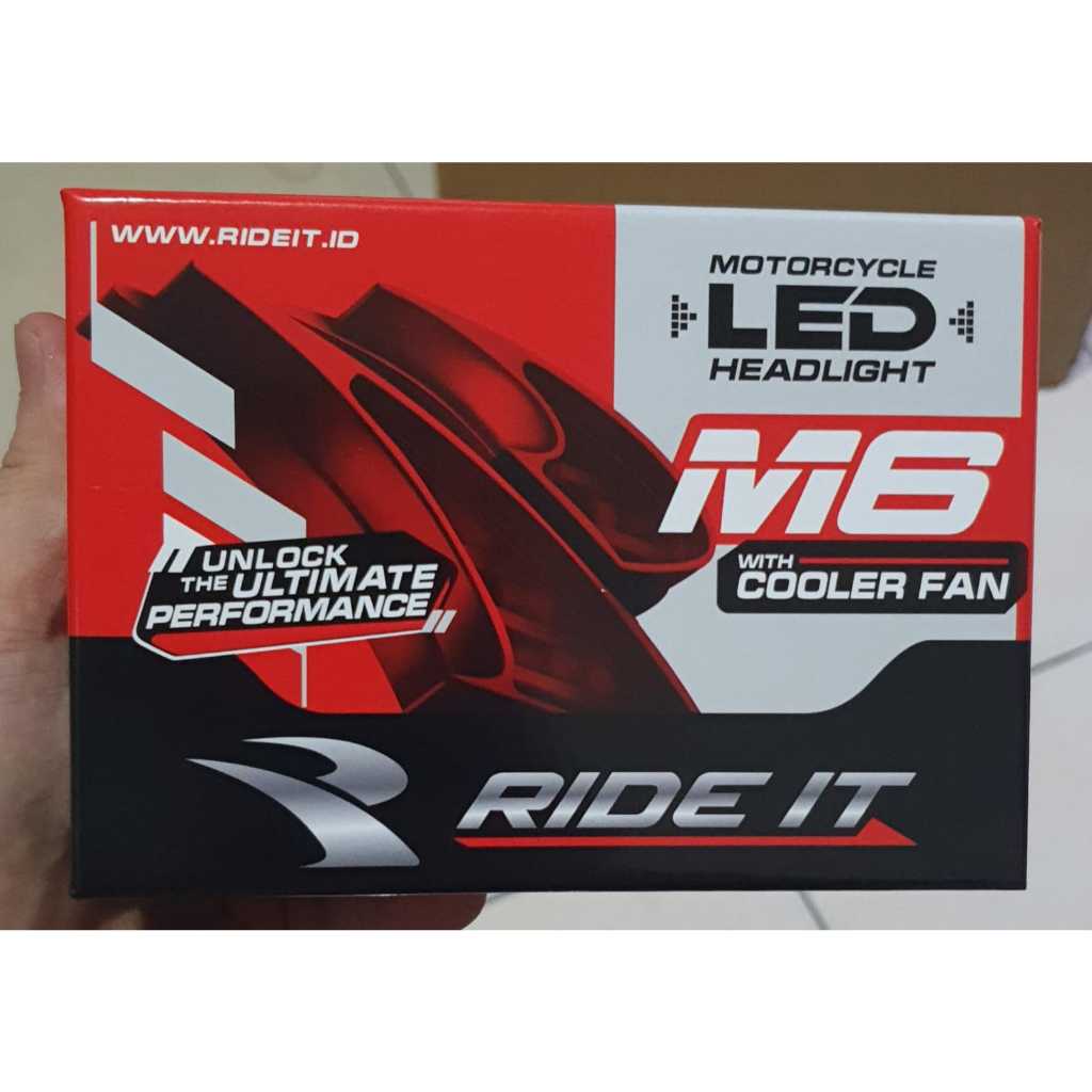 LED RIDE IT LED LAMPU DEPAN KIPAS 90 LED 6 SISI 35 W AC DC BEAT VARIO TIGER JUPITERZ UNIVERSAL RIDE 