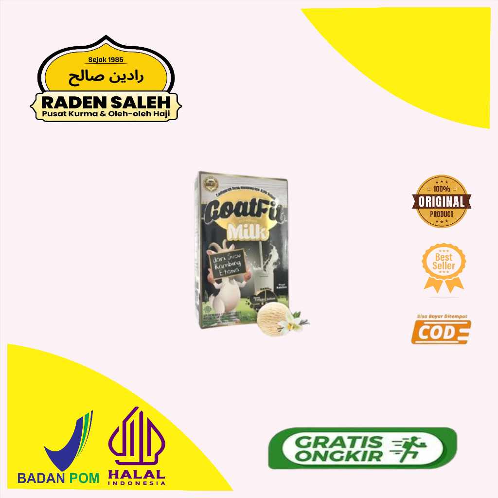 

GOATFIT MILK KOLOSTRUM 80% Susu Kambing Etawa Murni Kandungan Susu kambing 80%