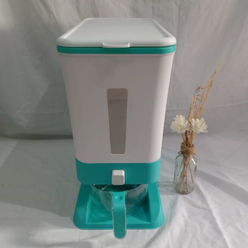 DISPENSER BERAS 12kg TEMPAT PENYIMPANAN BERAS 12kg DISPENSER BERAS