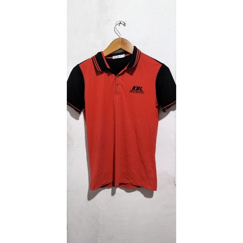 Atasan Baju Kaos Kerah Polo Pria KSL Sport Adem