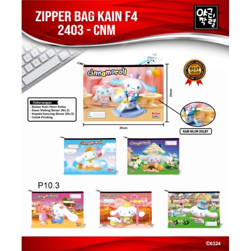 

Map folder ziper Sanrio