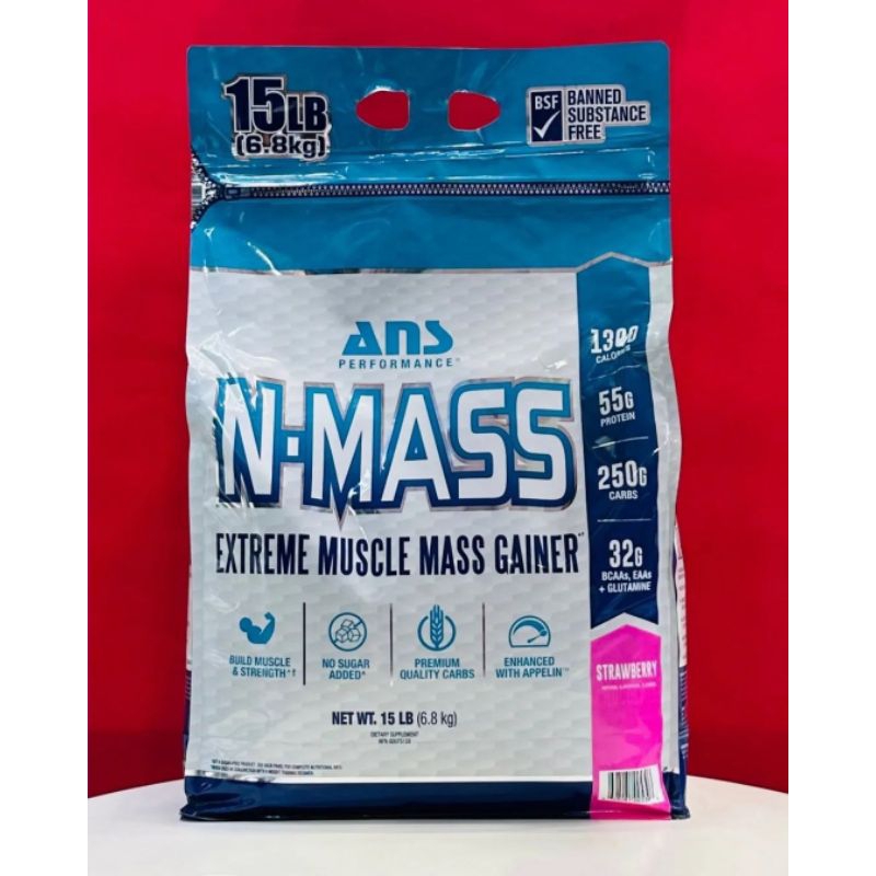 ANS N-Mass Nmass Gainer 15lbs 15 lb