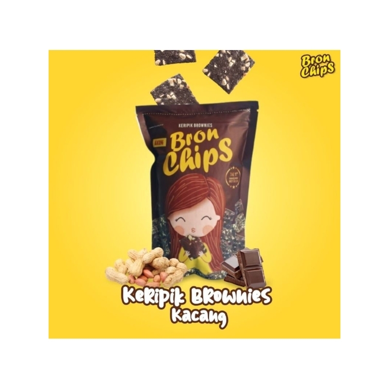 

Keripik Brownies Cookies Chips Rasa Kacang Khas Surabaya