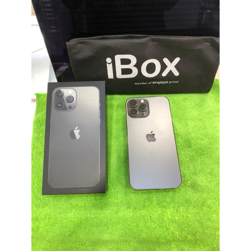 Iphone 13 pro max 256 graphite IBOX bekas
