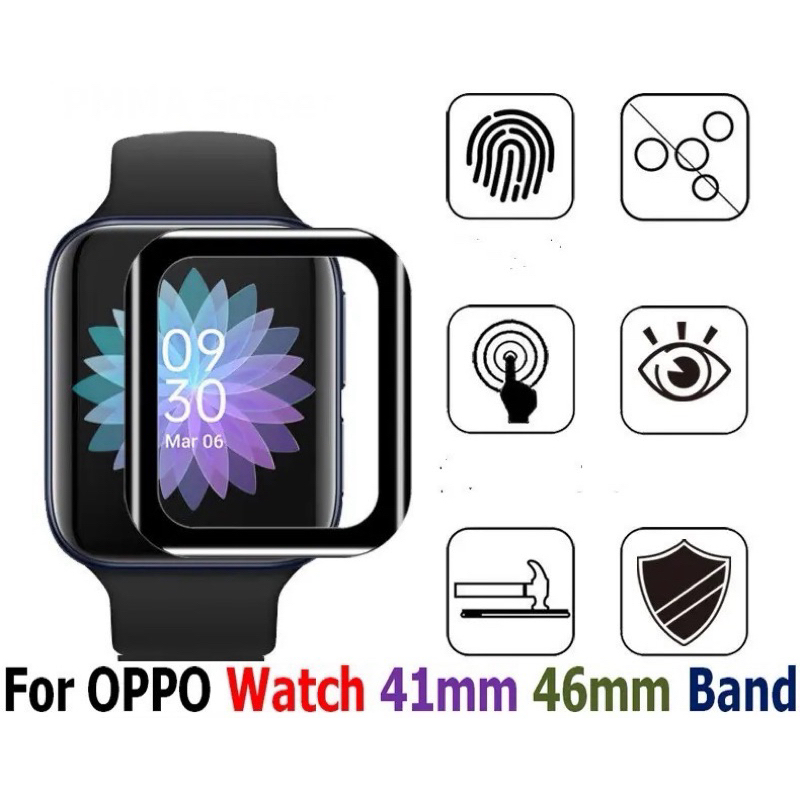 Antigores Oppo Watch 46mm 41mm Antigores PET Premium Smartwatch Oppo Pelindung Layar