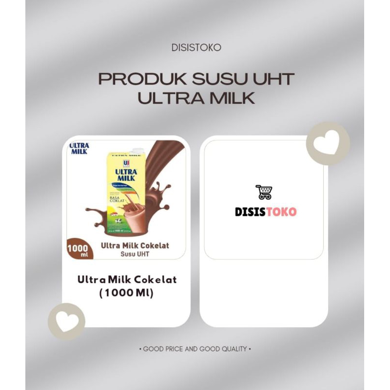 

Susu UHT Ultra Milk Coklat 1 Liter