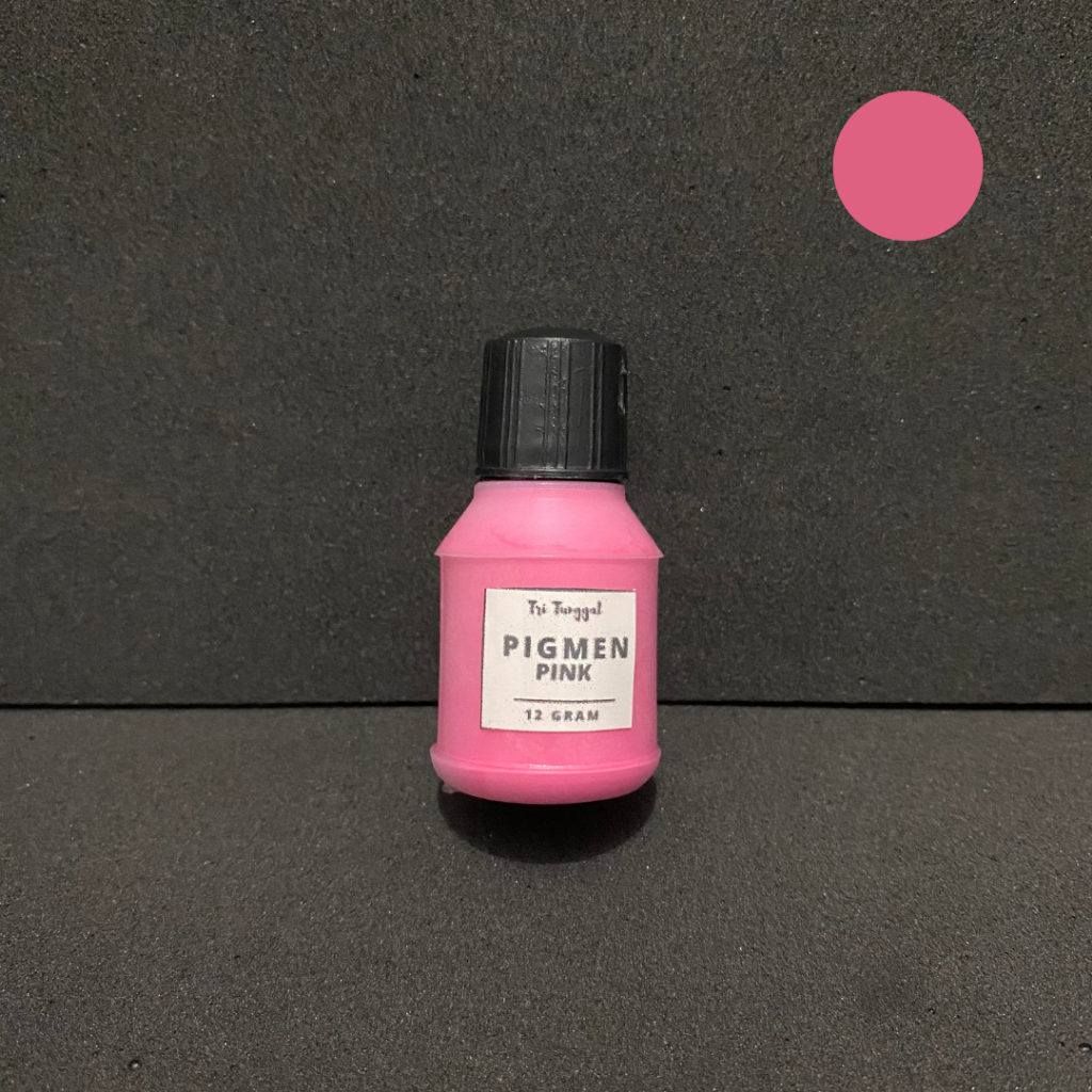 

PIGMEN 12gr PINK MERAH MUDA Mini Kecil Pewarna Sablon Pigment Color Slime Clay DIY Waterbased Tie Dye Cat Warna Warni Air Cairan Liquid Painting Kerajinan Prakarya Art Seni Kesenian Perlengkapan Drawing Melukis Lukis Grosir Prakarya Malang