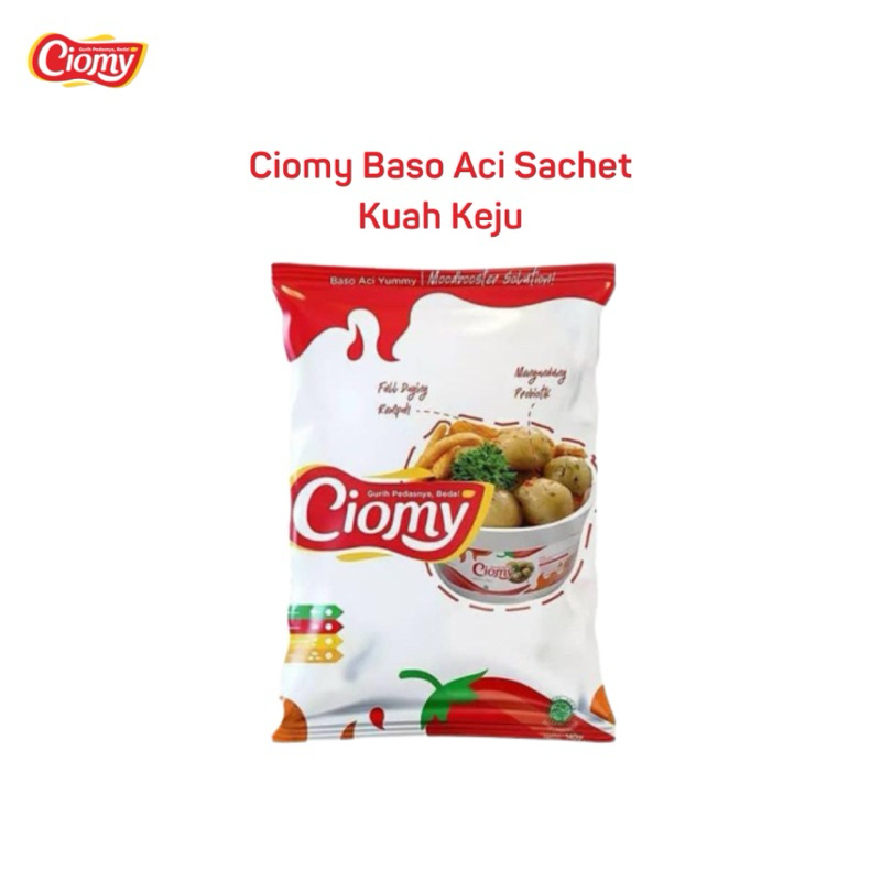 

(READY MEDAN) CIOMY BASO ACI KUAH KEJU