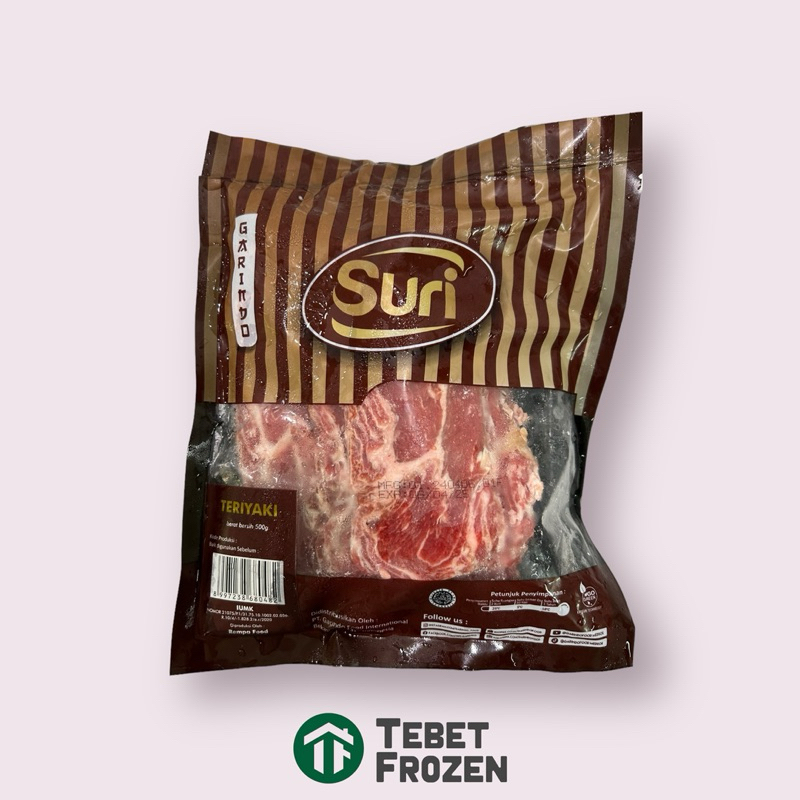 

SURI DAGING / BEEF SLICE 500GRAM - TEBET FROZEN