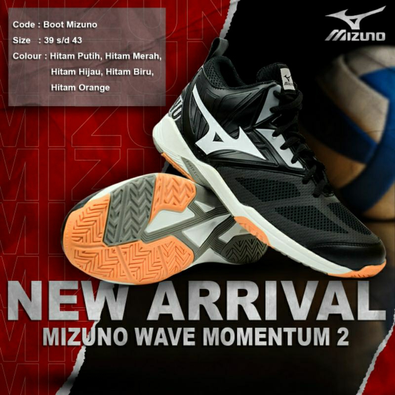 sepatu basket model boot mizuno