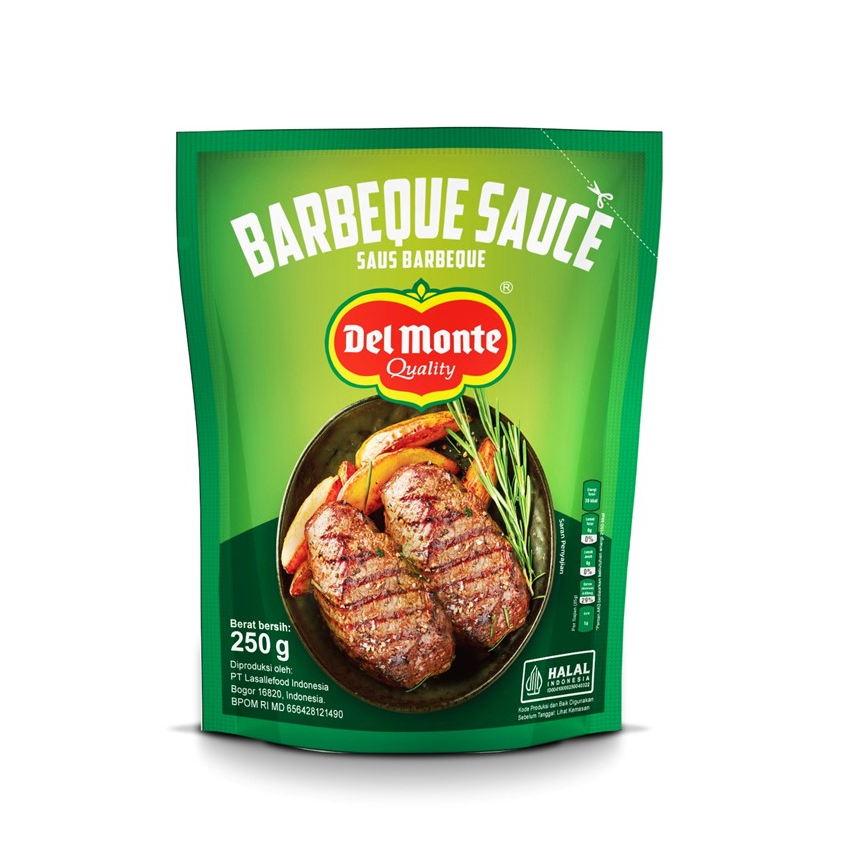 

delmonte barbeque sauce 250gr - del monte saus barbeque