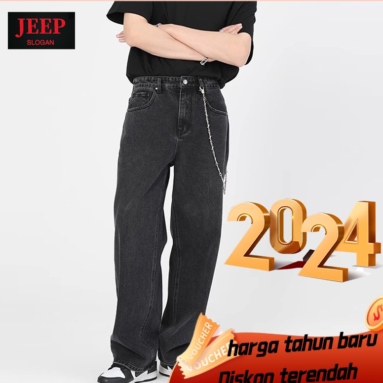 Recomended Celana panjang pria jeans Celana pria korean style baju couple pasangan kekinian Celana J