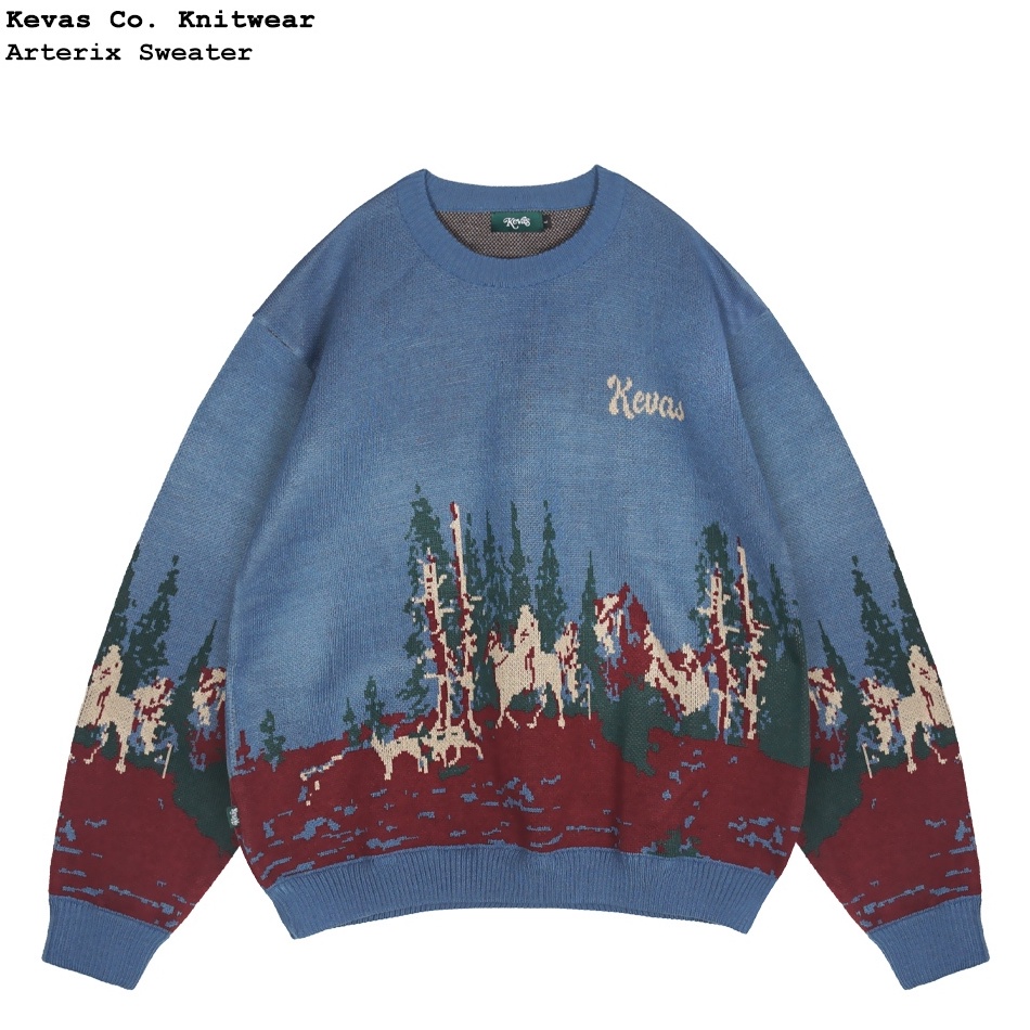 Banyak Dipakai Kevas Arterix Knitted Sweater