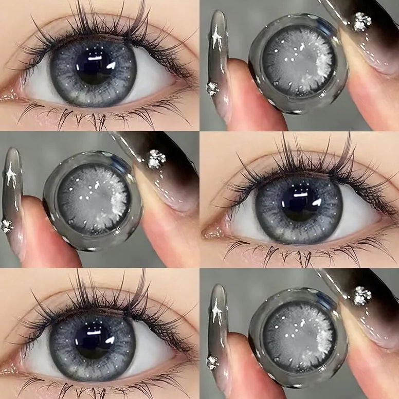 BEST SELLER CODSepasang lensa kontak berwarna diameter 142MM softlens soflen mata soflen soplen mura