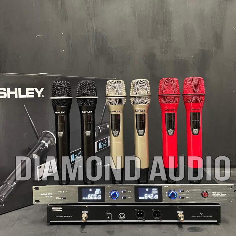 mic wireless ashley mcr168 original ASHLEY MCR 168