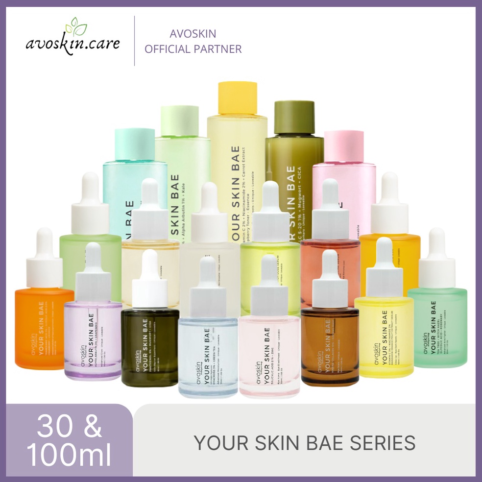 88 STOK READY Avoskin YOUR SKIN BAE YSB Vitamin C  Alpha Arbutin  Niacinamide  Panthenol  Mugwort  L