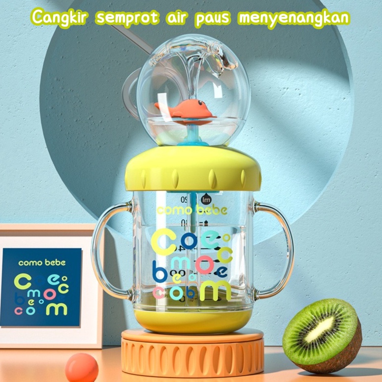 BIG SALE Sopt COMOBEBE Botol Minum Air Mancur 35ML BPA FREE Bahan Tritan Botol air mancur botol air 