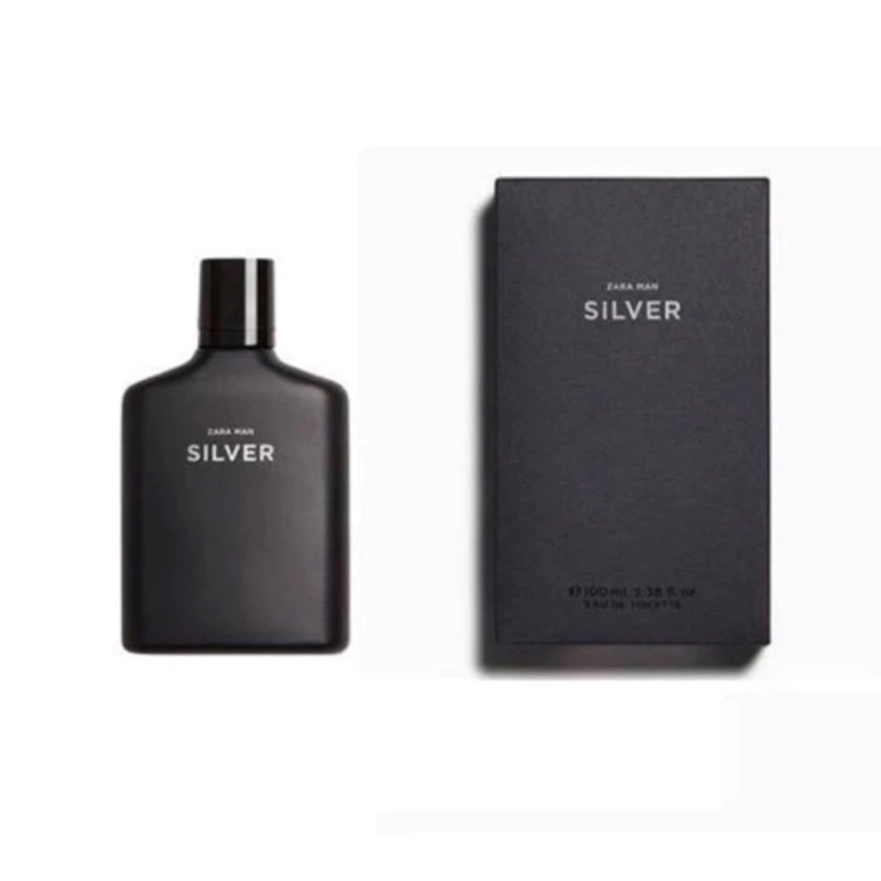 PARFUM Zxra MAN SILVER 100ml , ori singapore lengkap box, premium. free paper bag zara