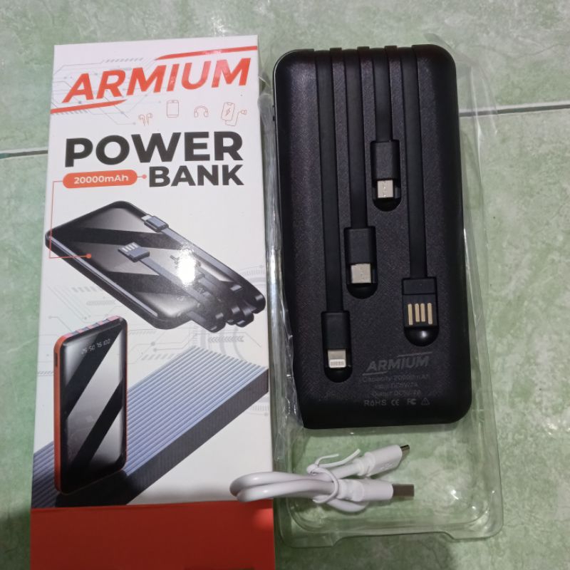 Powerbank ARMIUM 20000mah