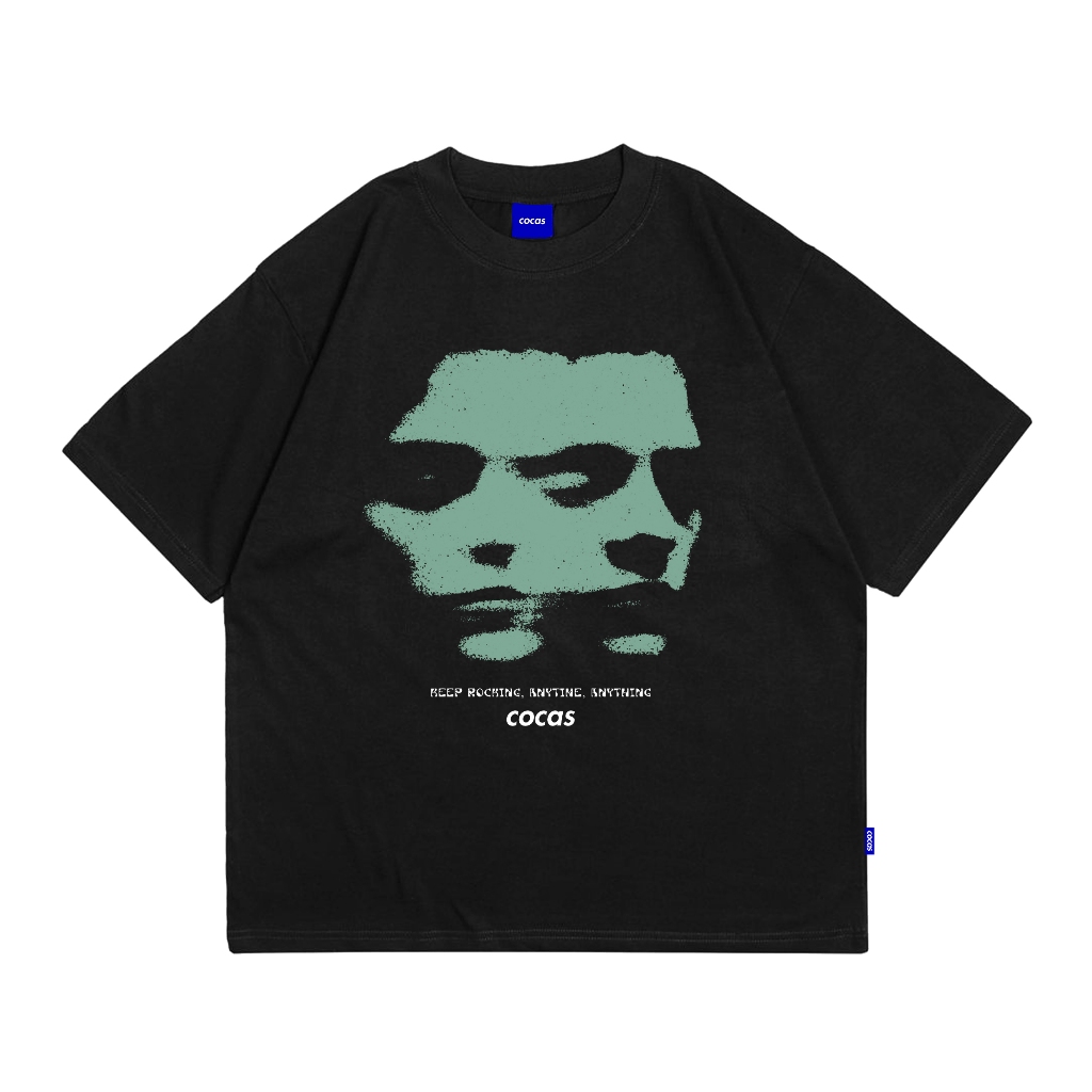 Cocas Kaos Original Faces Oversize Cotton 24s