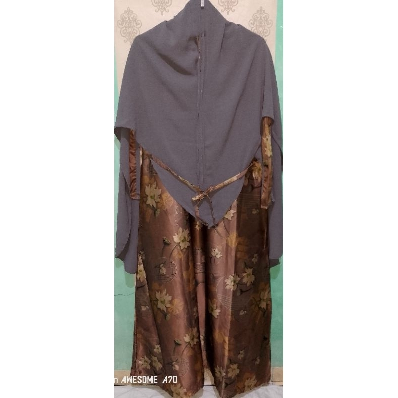 Gamis One set Silk Armani Jumbo