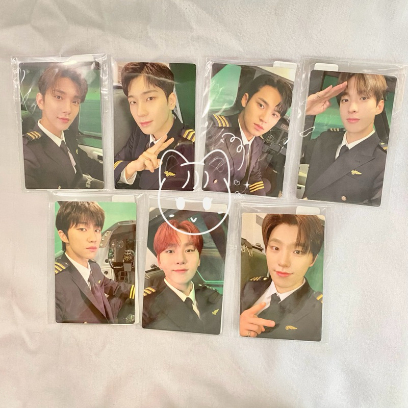 SEVENTEEN CARAT MEMBERSHIP PILOT BUNDLE PHOTOCARD (JOSHUA, JUN, HOSHI, MINGYU, THE8, DOKYEOM, SEUNGK