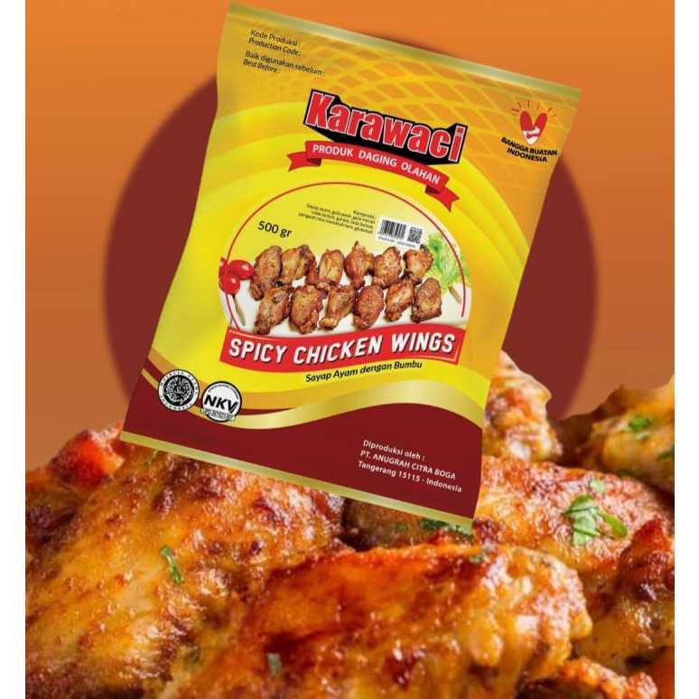 

Karawaci Spicy Chicken Wings 500gr