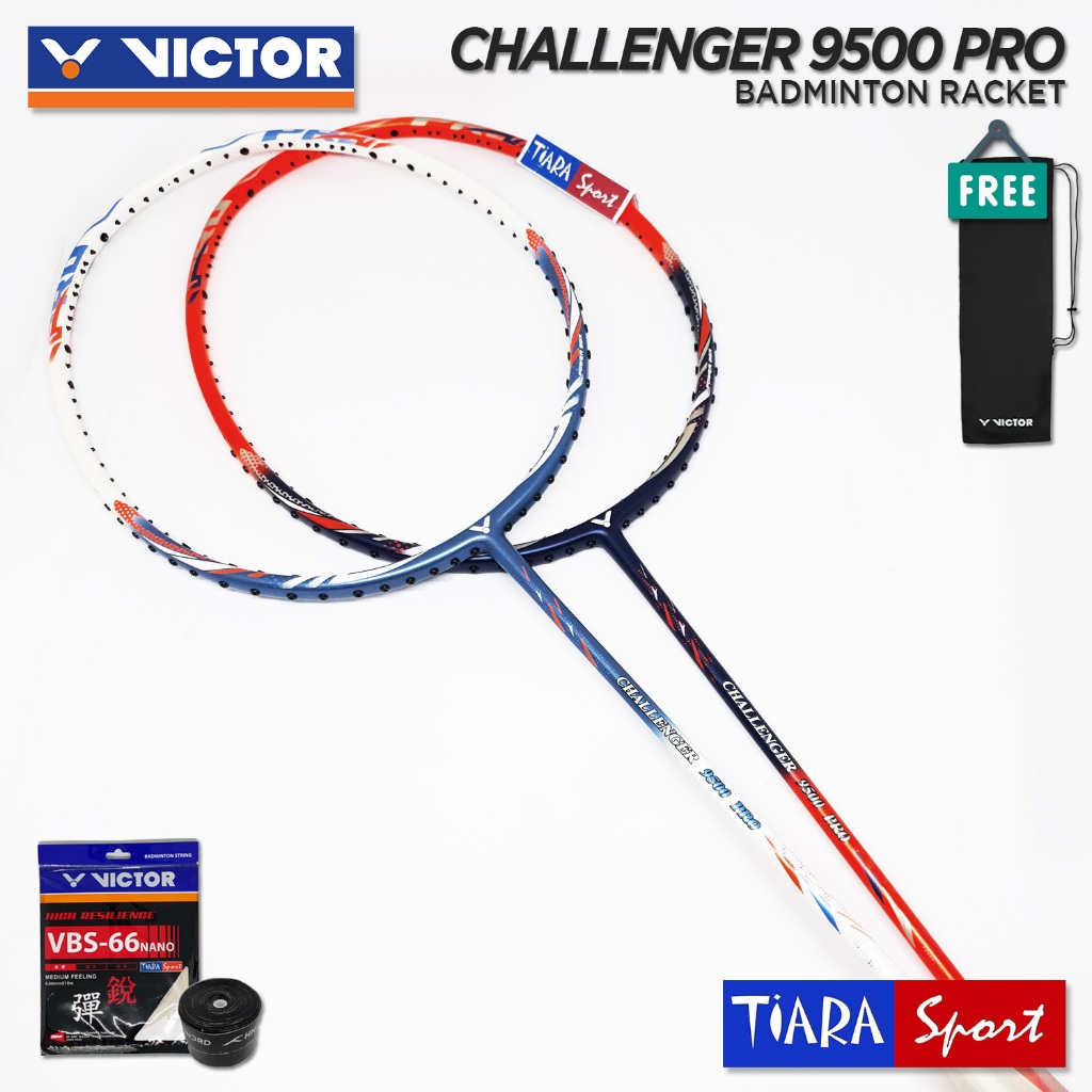 Raket VICTOR Challenger 9500 Pro - 3U 4U G6 FC Badminton Racket