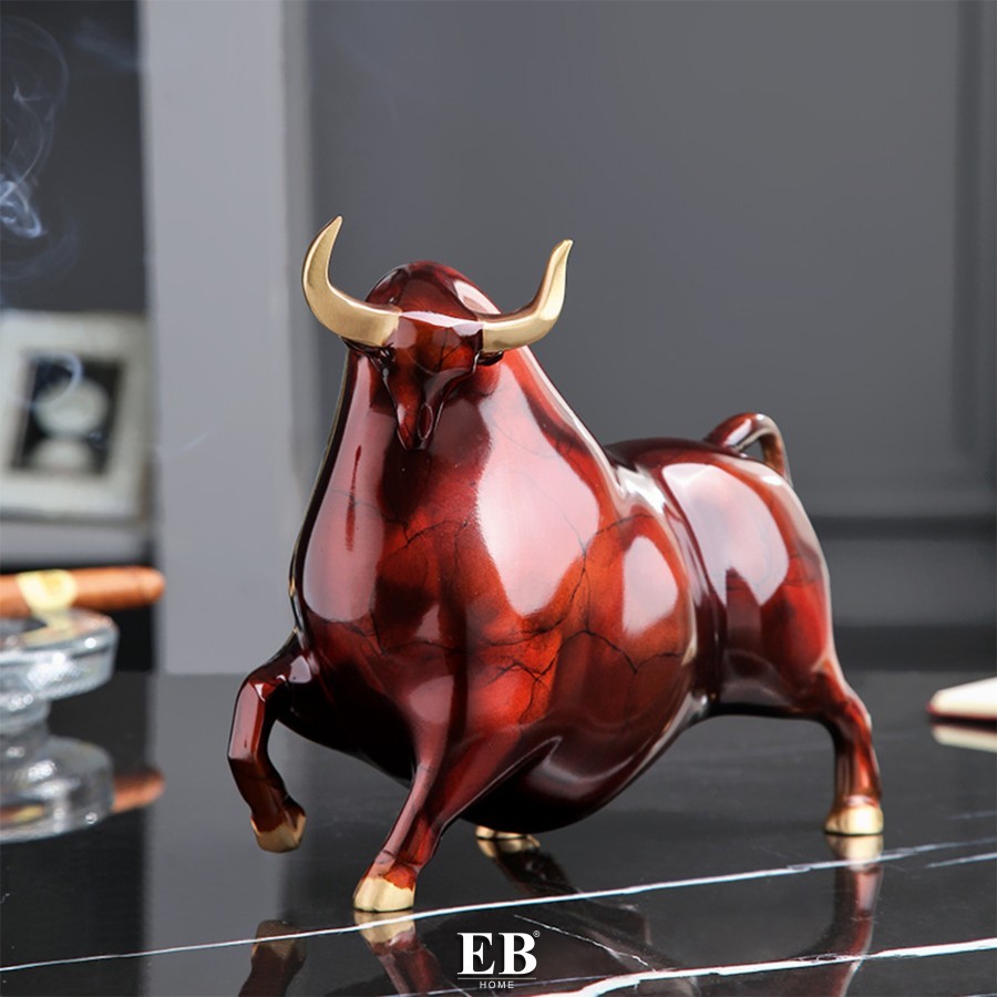 Pajangan Shio Kerbau / Patung Zodiak Hoki Bison Figure 459