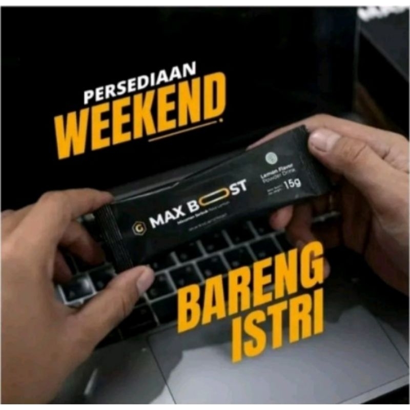 MAX BOOST VP RASA KOPI ecer 1 sachet