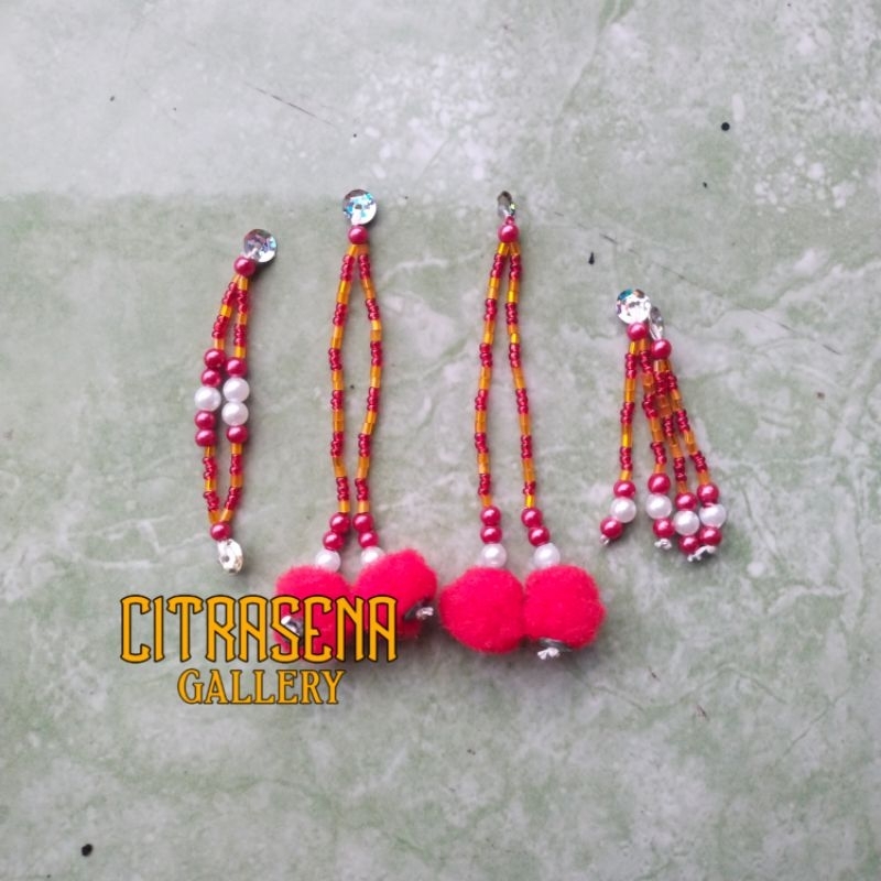 Set anting purwa wayang golek S1