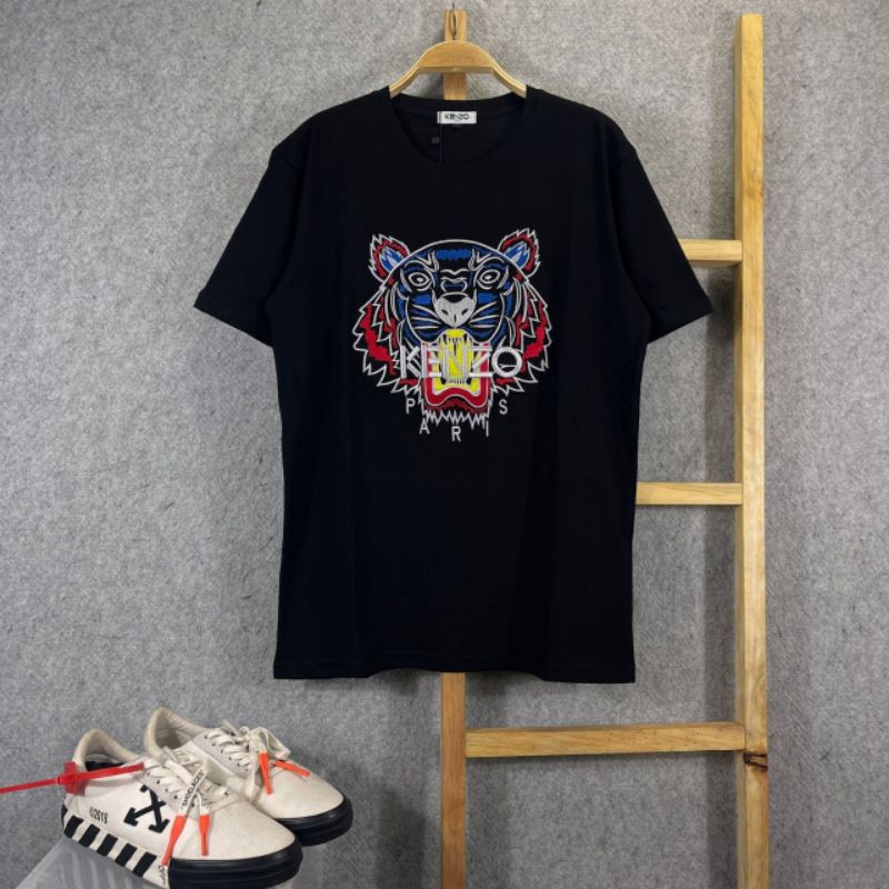 BAJU DISTRO BRANDED BORDIR PRIA MOTIF MACAN PREMIUM MURAH