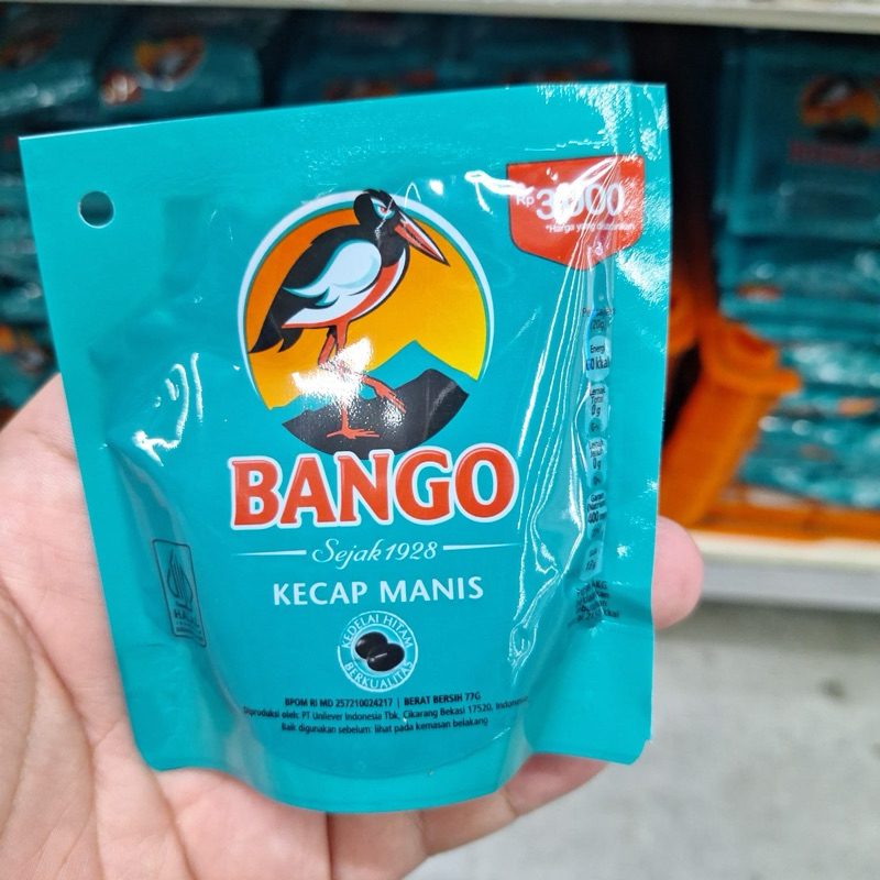 

Kecap manis Bango 77gram pouch