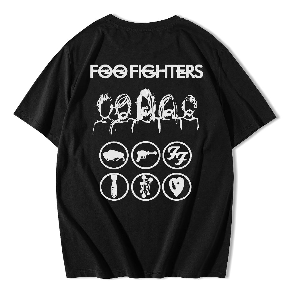 KAOS FOO FIGHTERS BAND / KAOS BAND / COTTON 24S