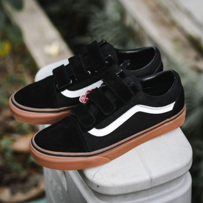 Vans Oldskool Velcro Classic “ Black / Gum